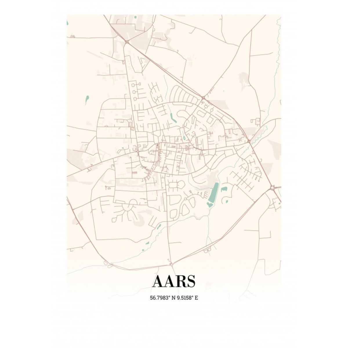 Aars 50x70 cm (B2)