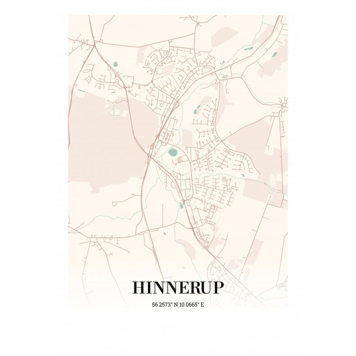 Hinnerup 42x60 cm (A2)