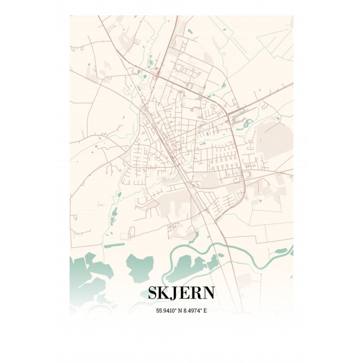 Skjern 70x100 cm (B1)