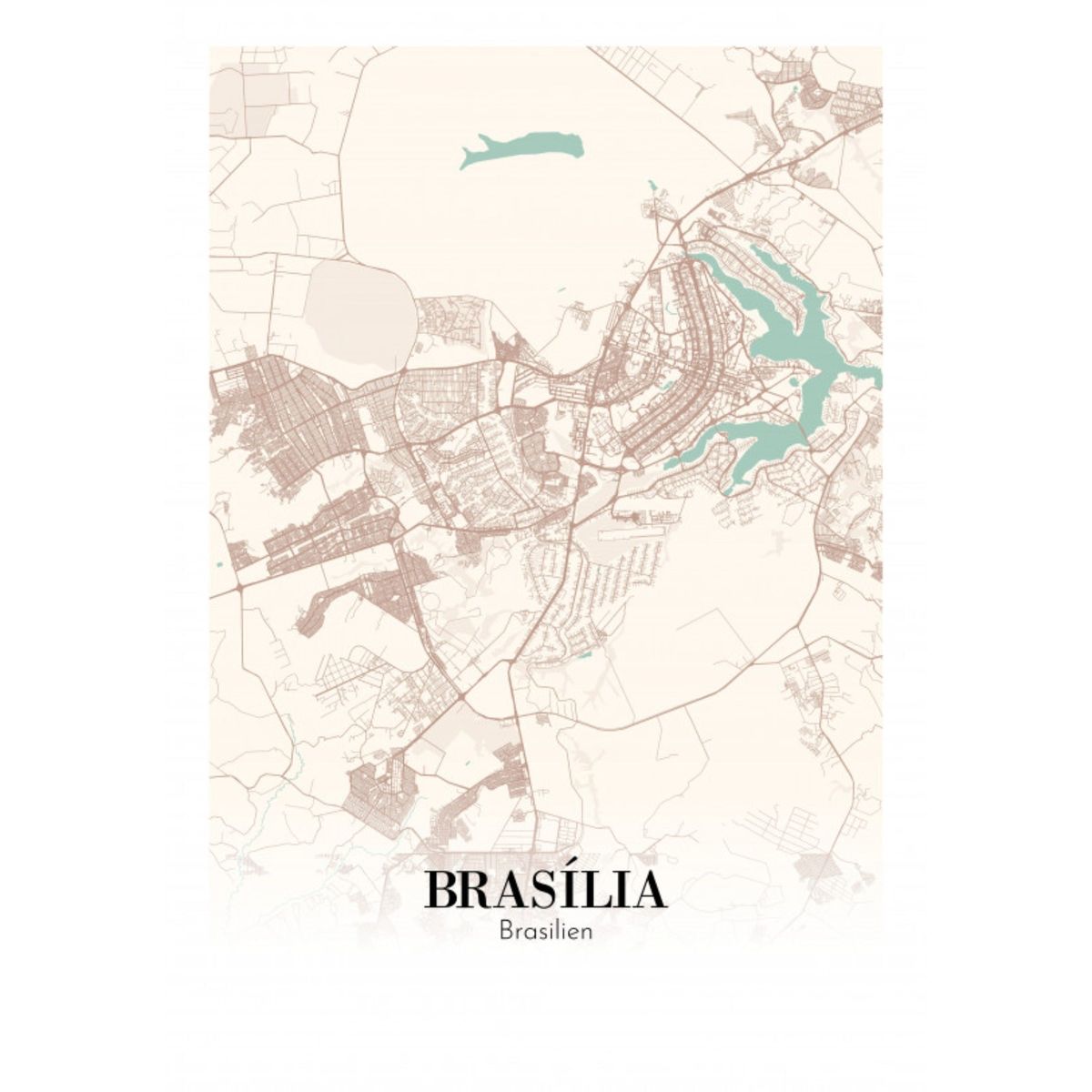 Brasília - Brasilien 21x30cm (A4)