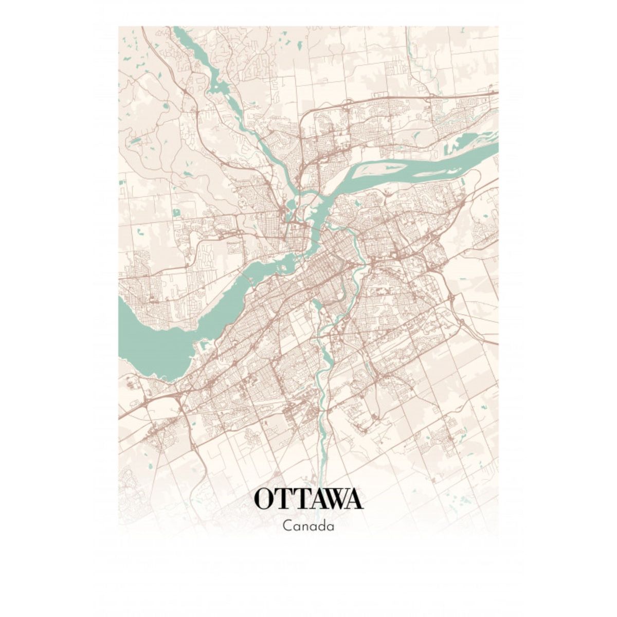 Ottawa - Canada 35x50 cm (B3)