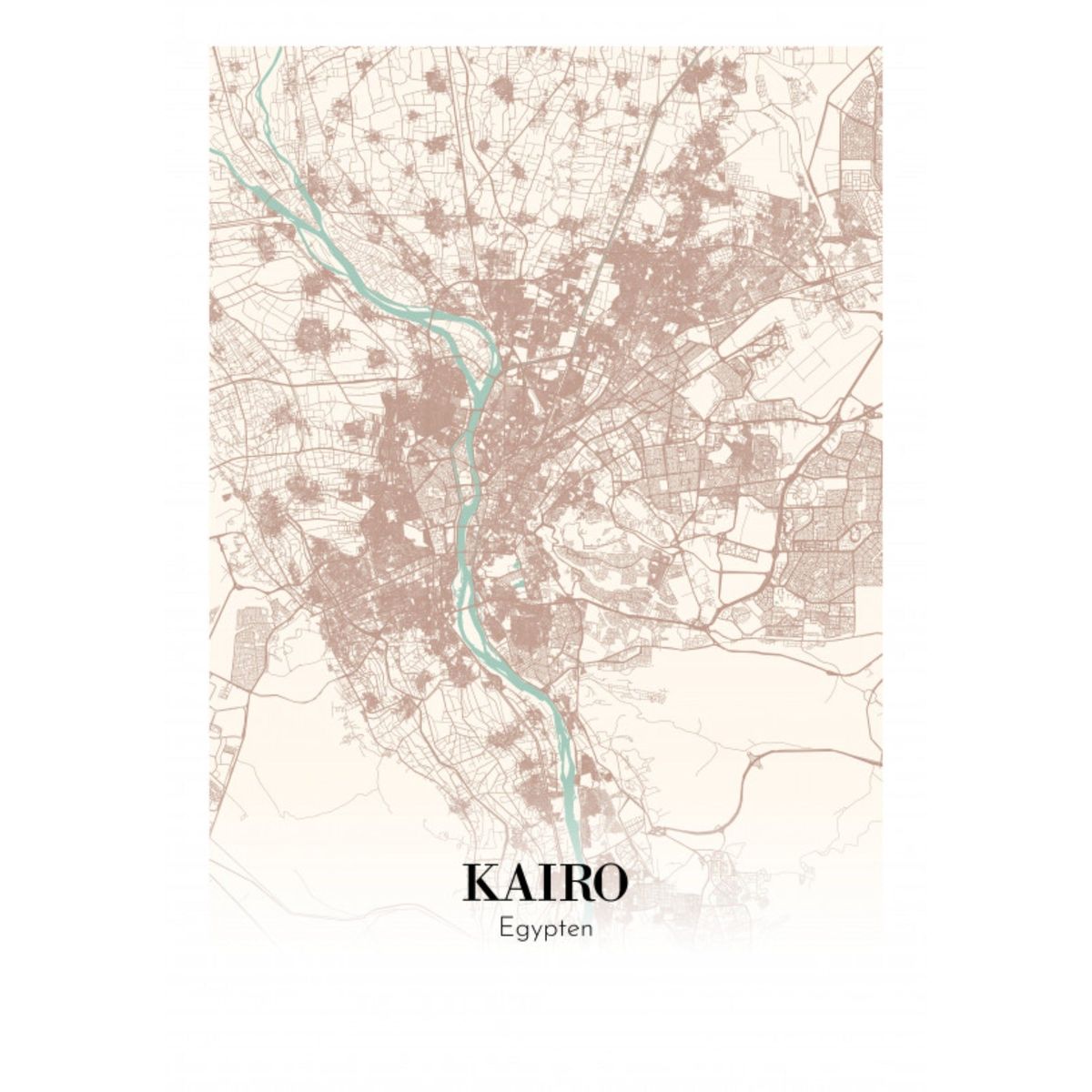 Kairo - Egypten 70x100 cm (B1)