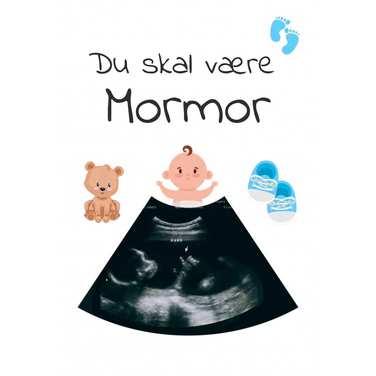 Du skal være...babyplakat 42x60 cm (A2)