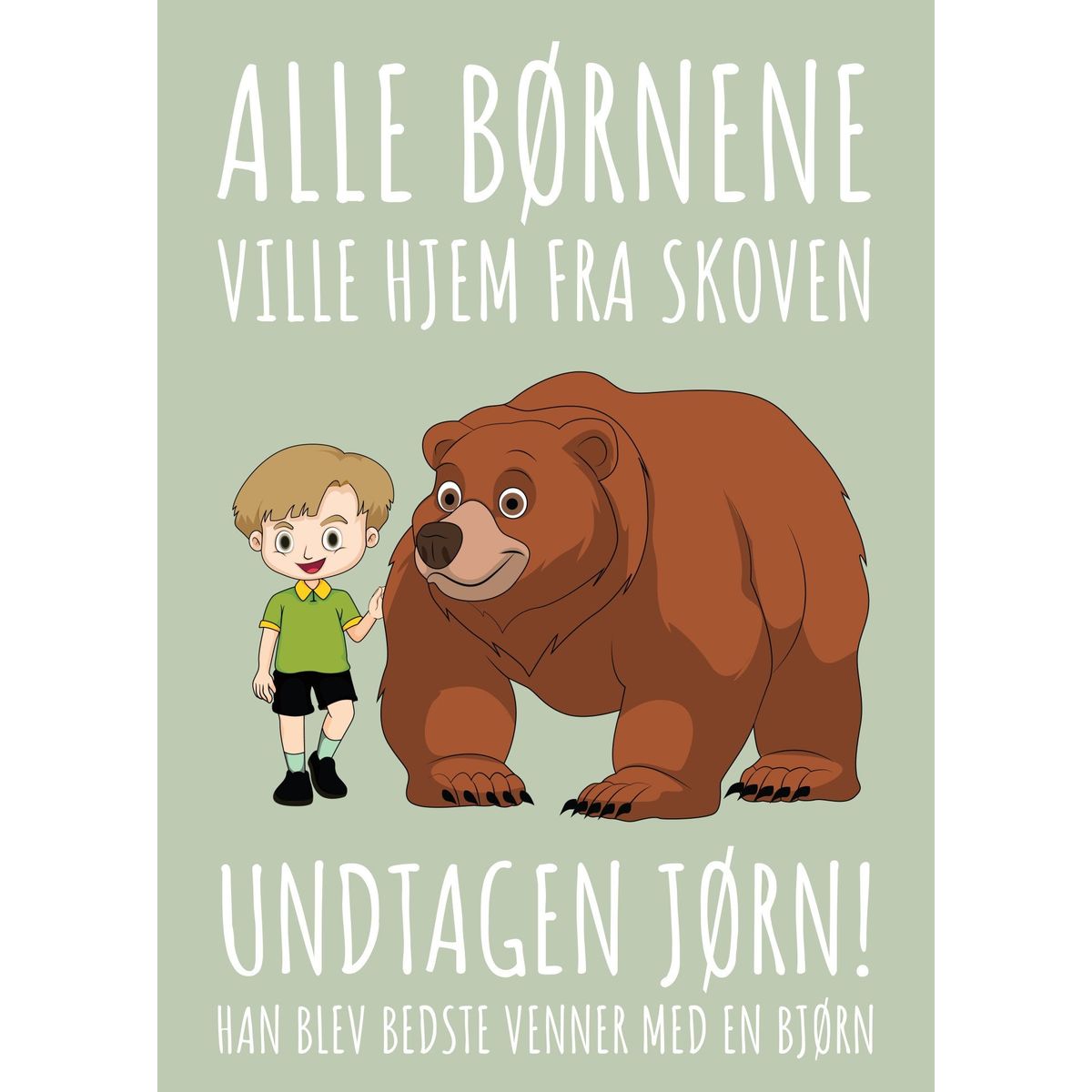 Alle Børnene - Bjørn Jørn 70x100 cm (B1)