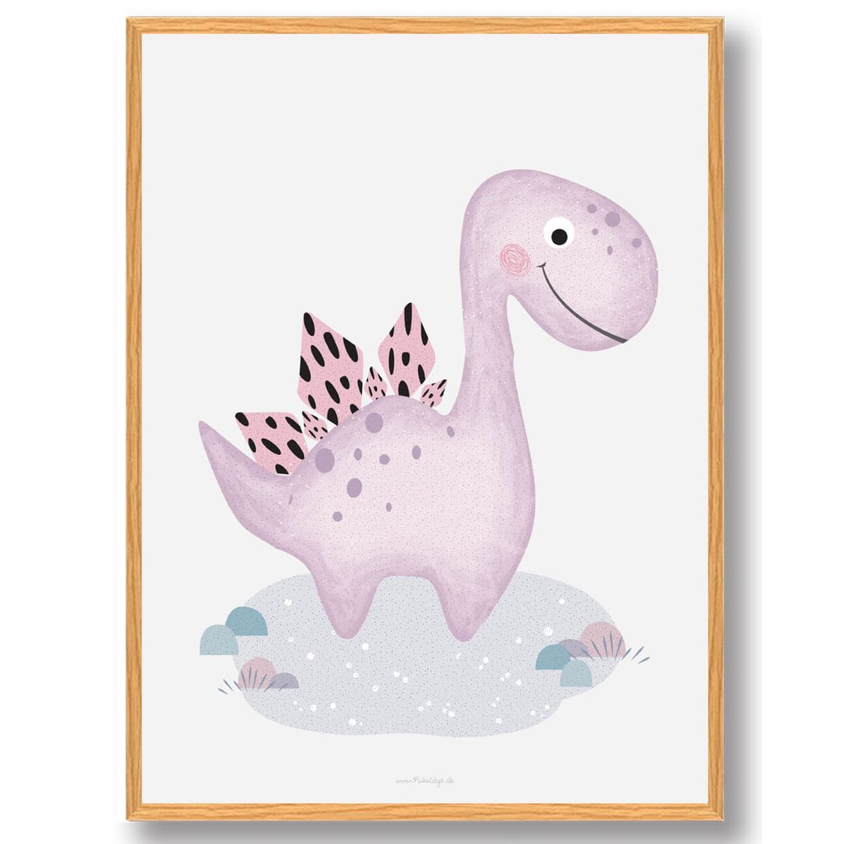 Dinosaur plakat (Størrelse: L - 50x70cm (B2))