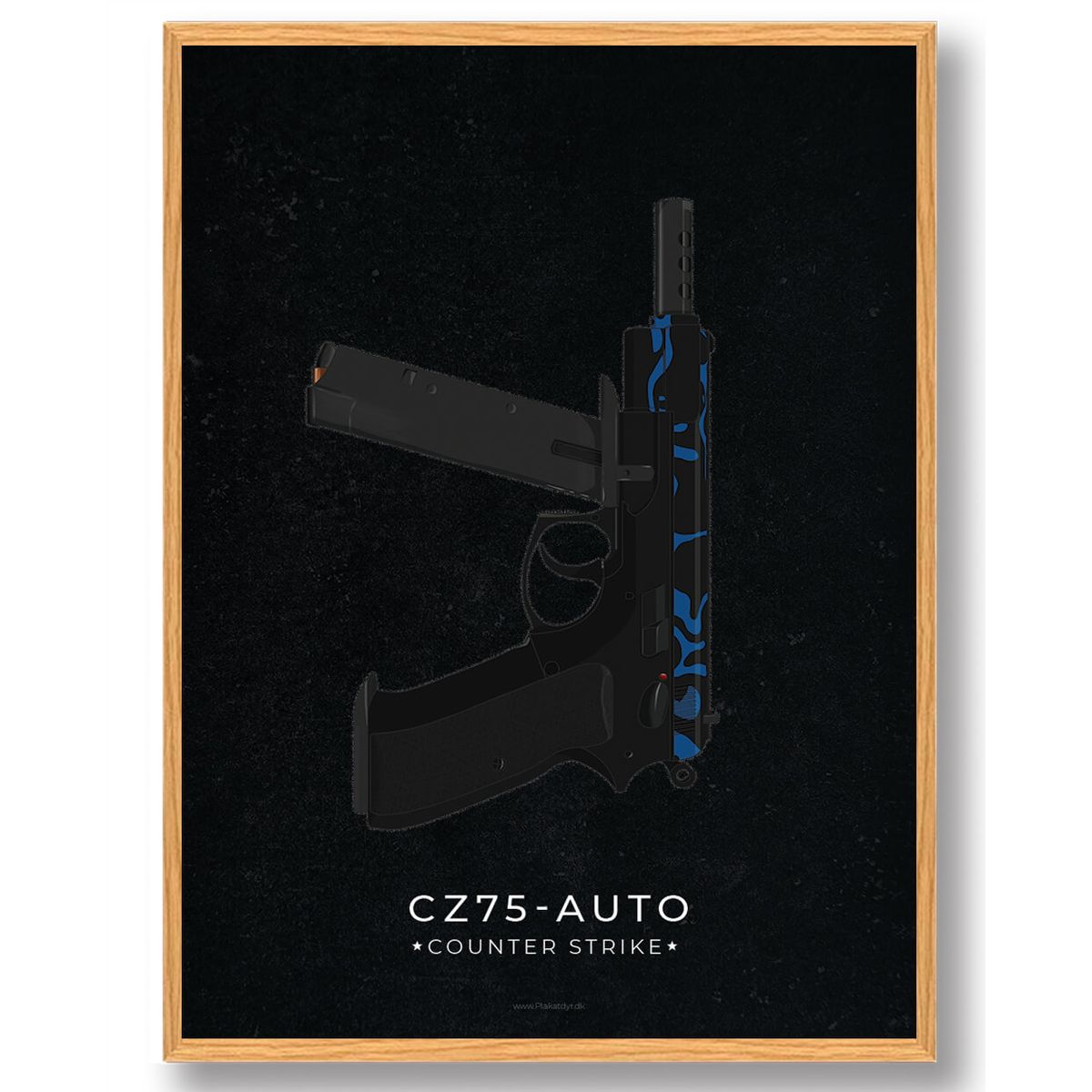 CZ75-auto - CS gamerplakater (Størrelse: L - 50x70cm (B2))