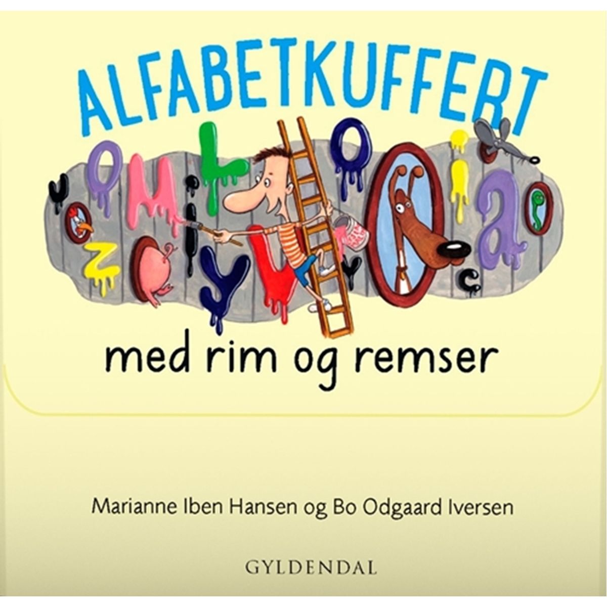 Alfabetkuffert med rim og remser