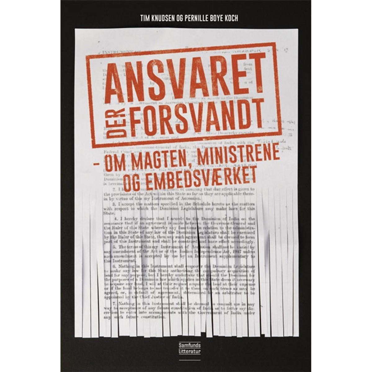 Ansvaret der forsvandt