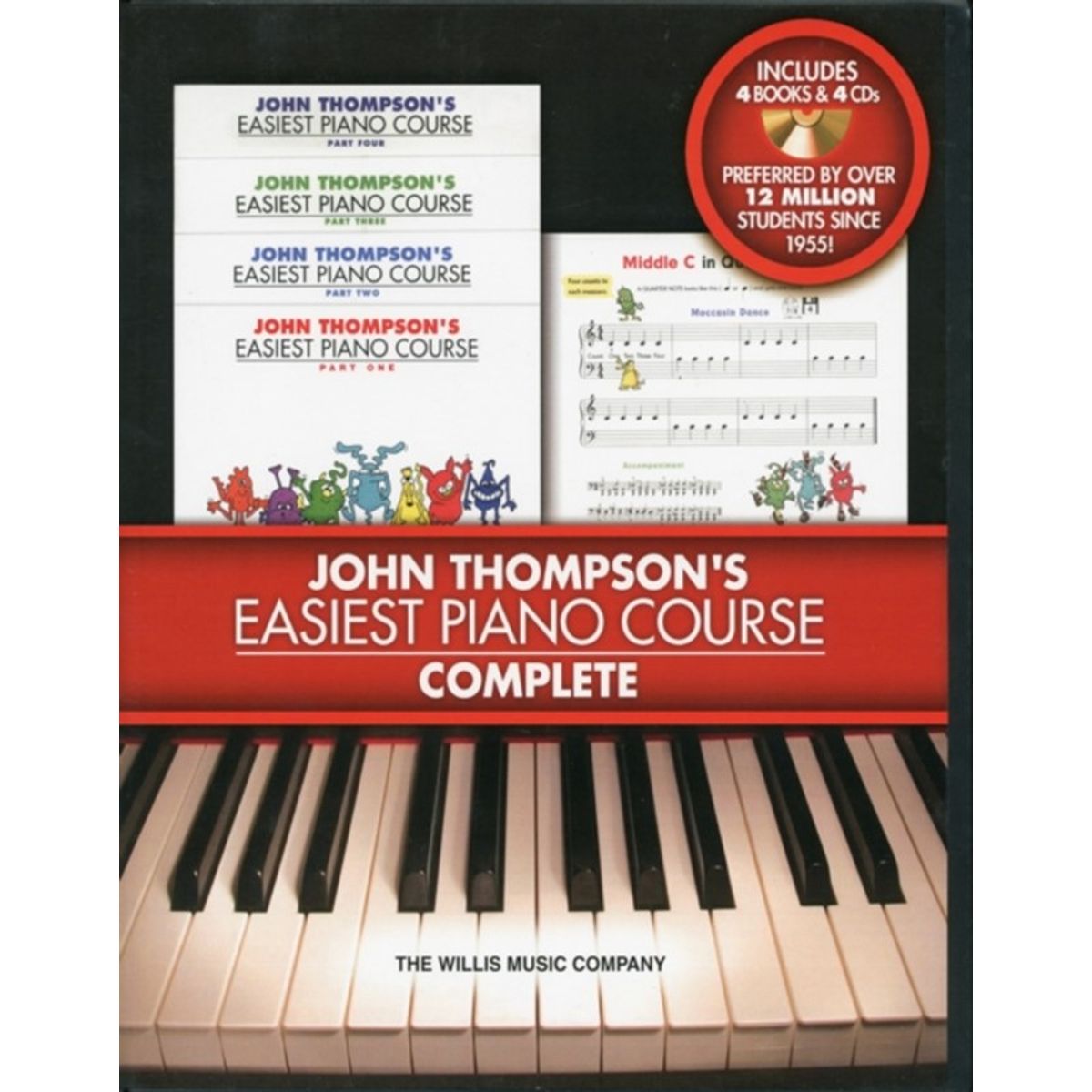 John Thompson's Easiest Piano Course - Complete