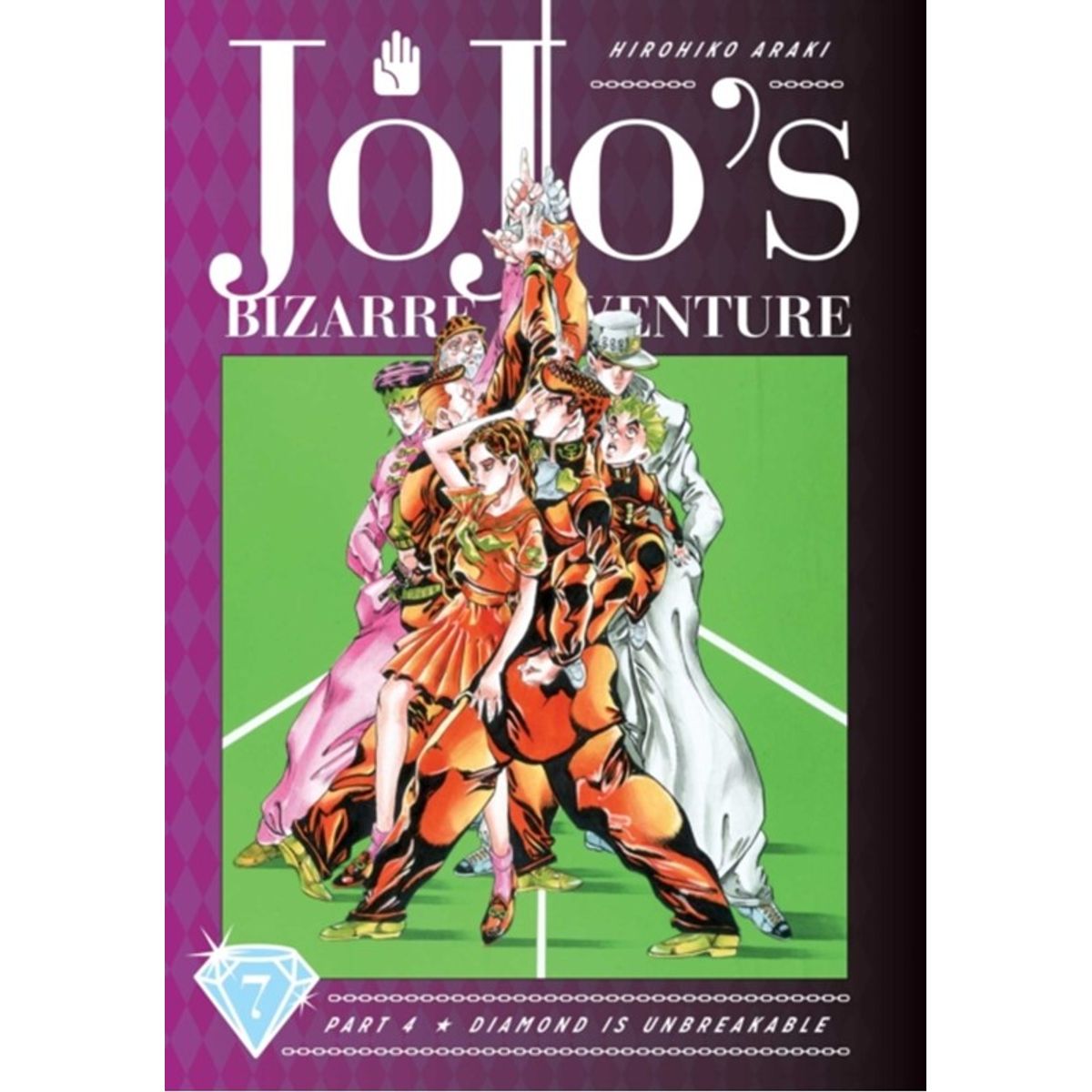 JoJo's Bizarre Adventure: Part 4--Diamond Is Unbreakable, Vol. 7