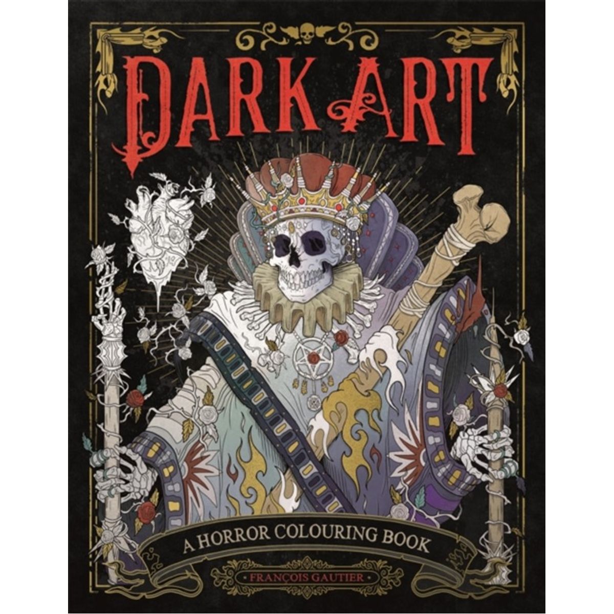 Dark Art: A Horror Colouring Book