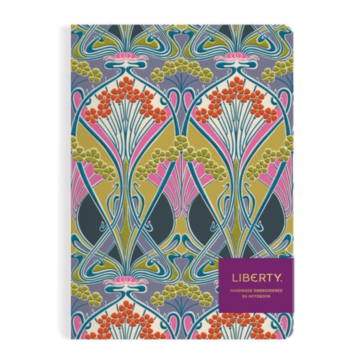 Liberty Ianthe Bloom B5 Handmade Embroidered Journal