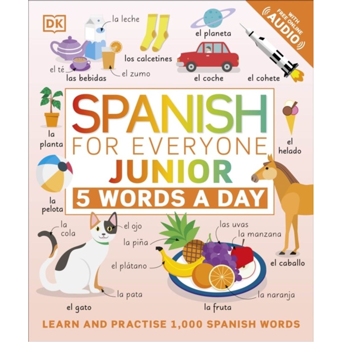 Spanish for Everyone Junior 5 Words a Day