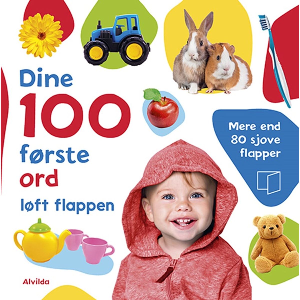 Dine 100 første ord - Løft flappen - Mere end 80 sjove flapper