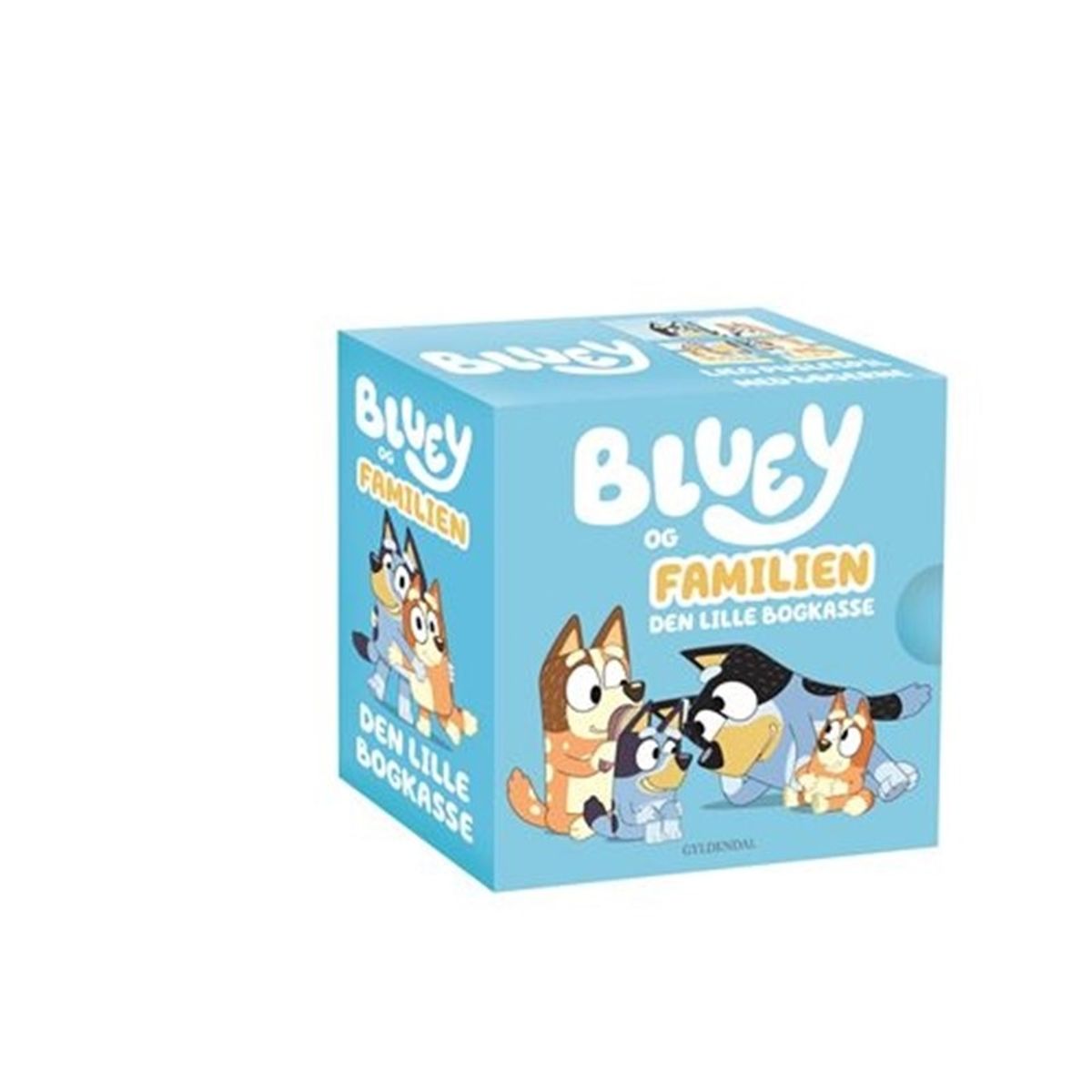 Bluey og familien. Den lille bogkasse