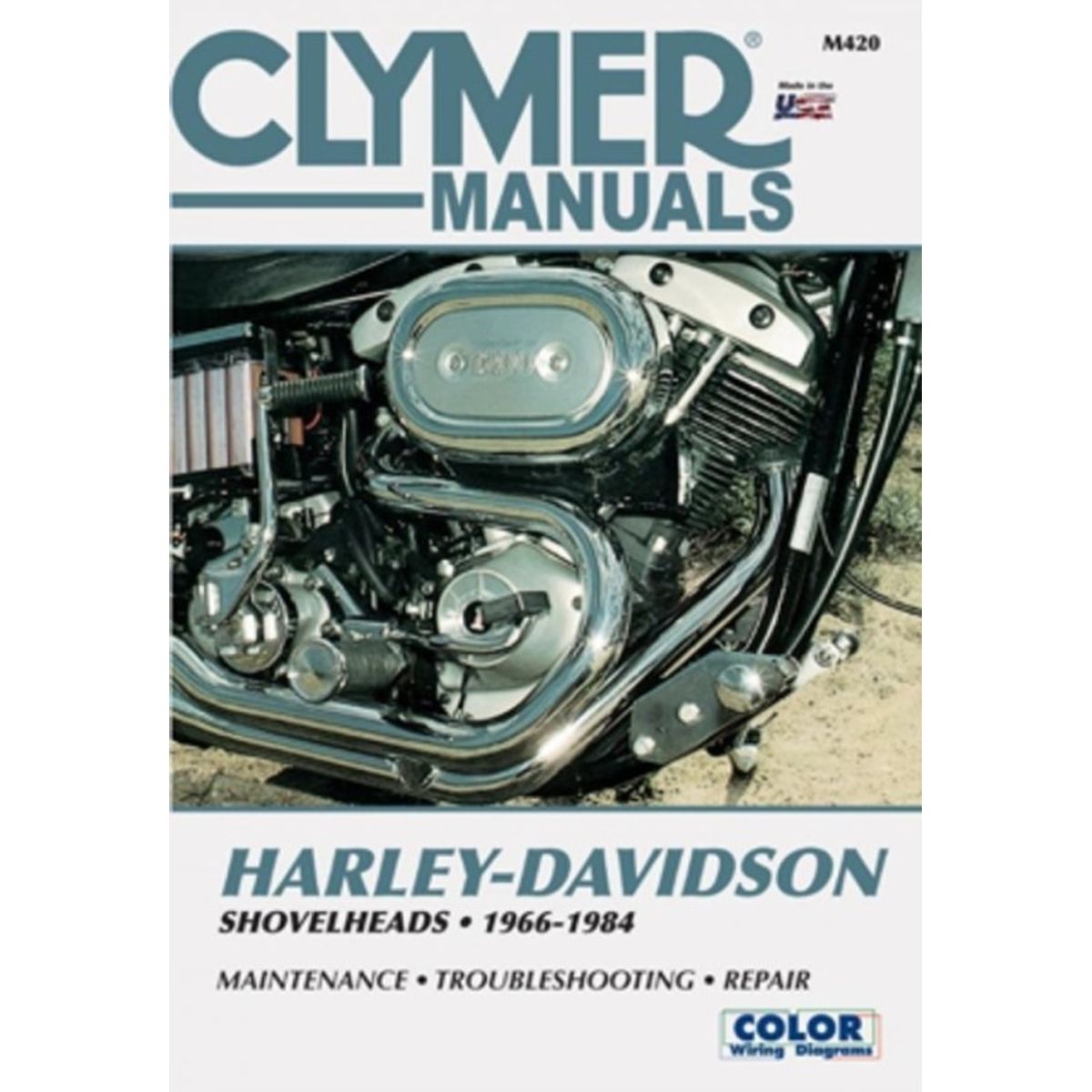 Harley-Davidson Shovelhead Motorcycle (1966-1984) Clymer Repair Manual