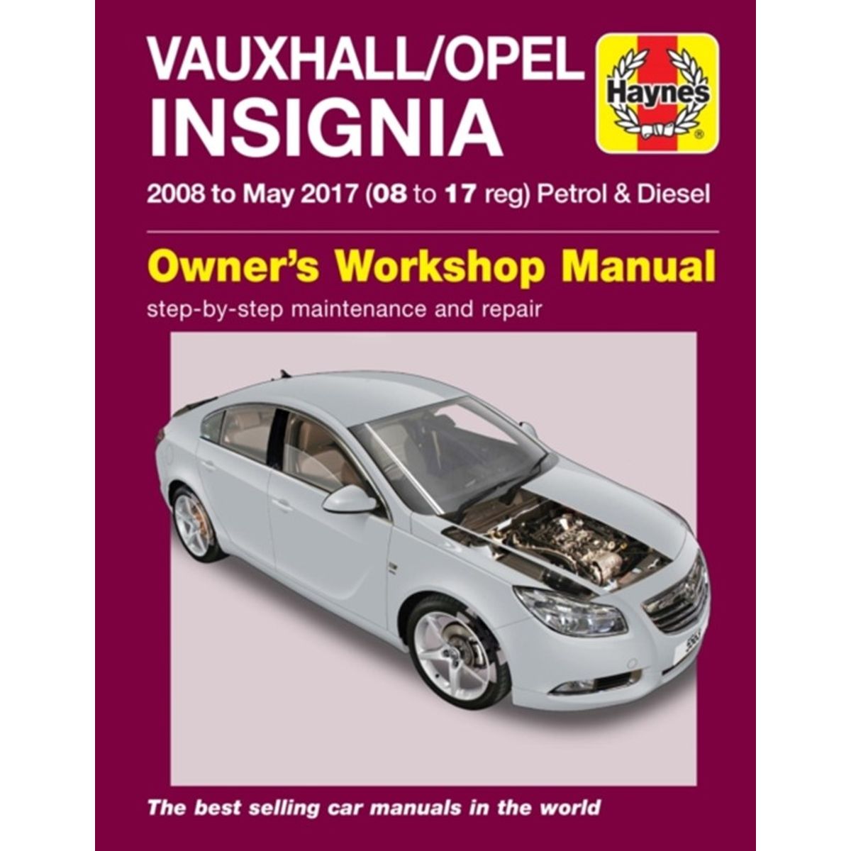 Vauxhall/Opel Insignia ('08-May 17) 08 to 17 reg