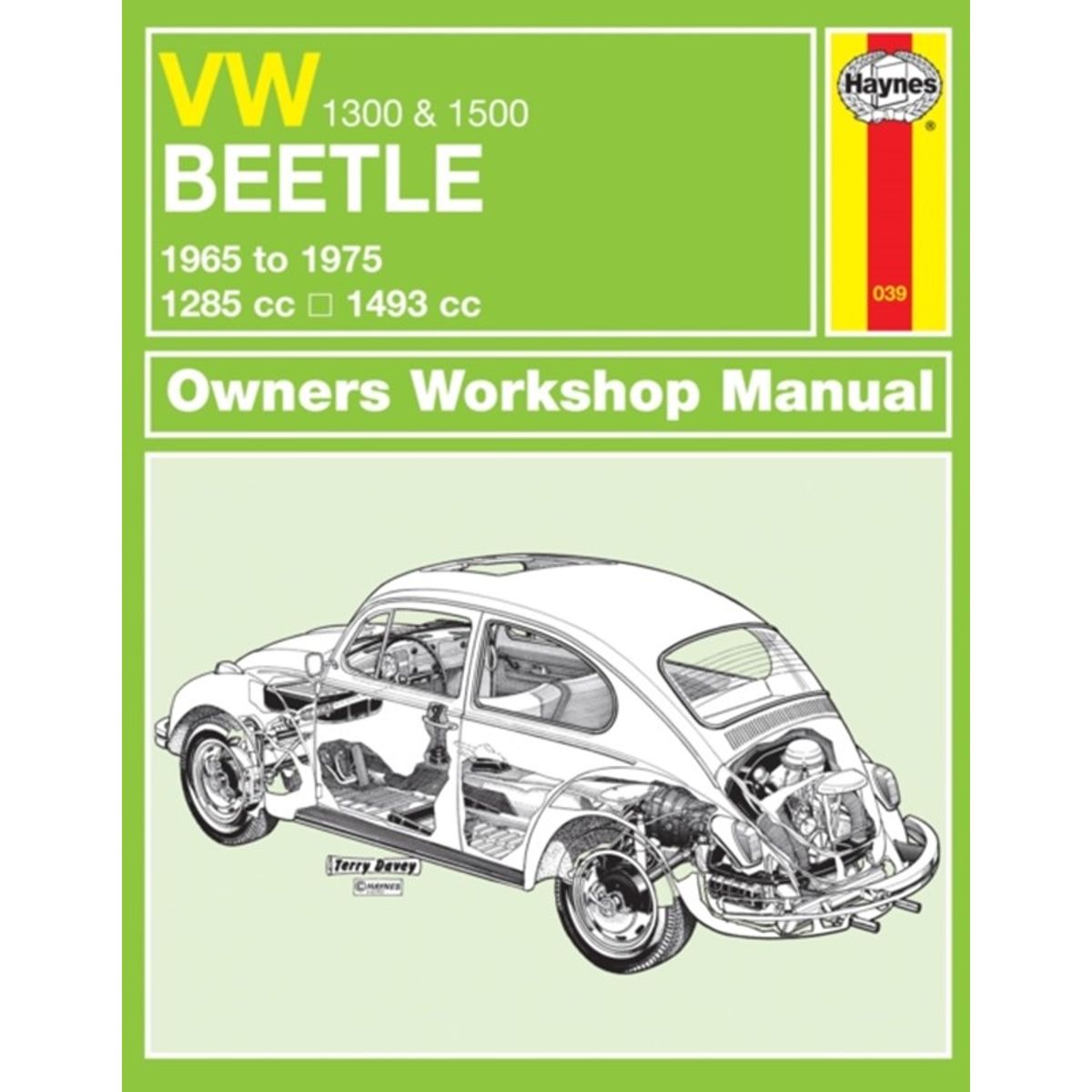 VW Beetle 1300 & 1500 (65 - 75) Haynes Repair Manual