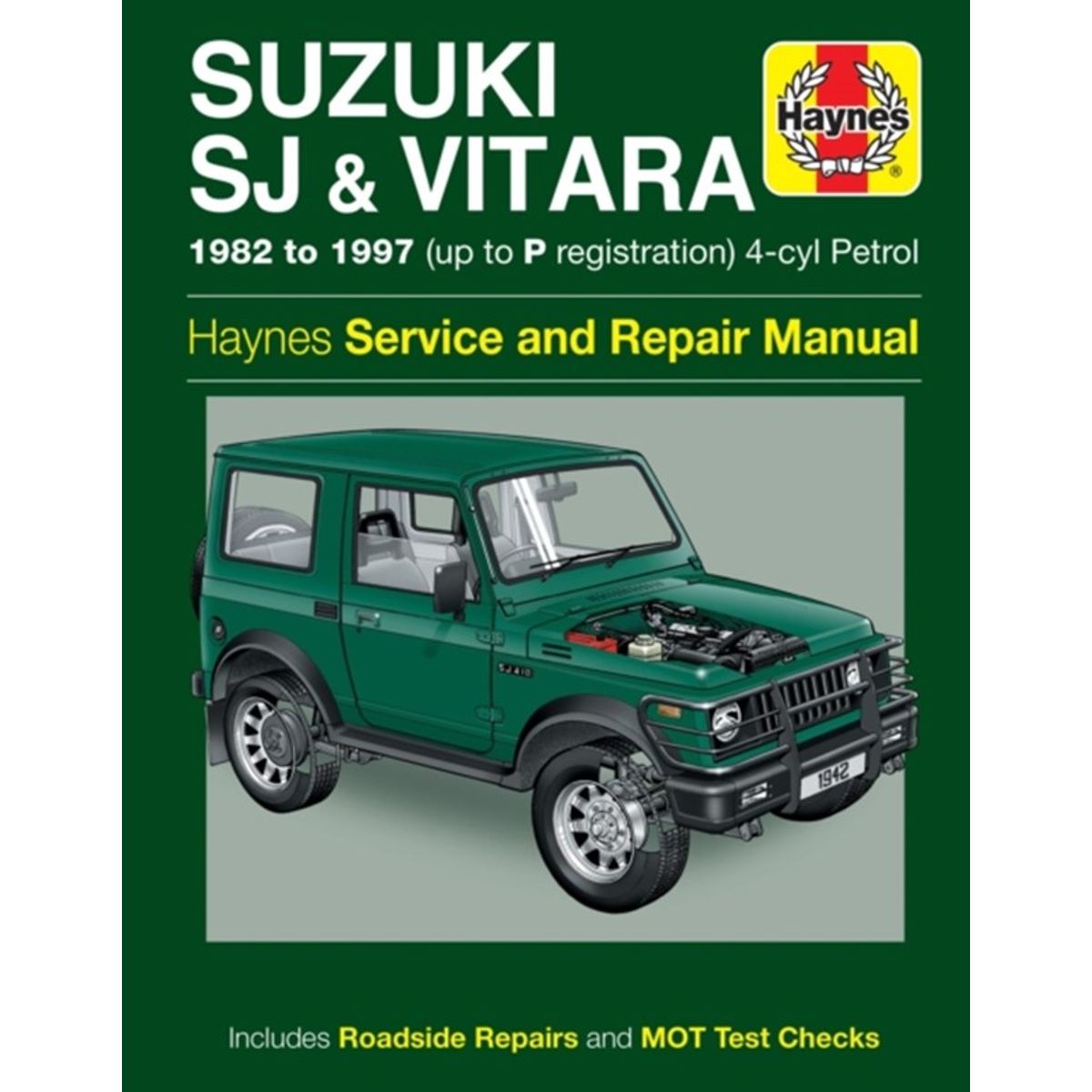 Suzuki SJ Series, Samurai & Vitara (4-cyl) Petrol (82 - 97) Haynes Repair Manual