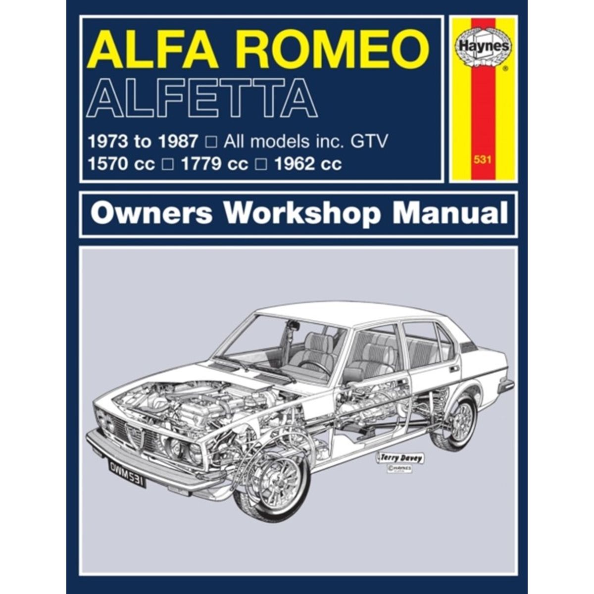 Alfa Romeo Alfetta (1973 - 1987) Haynes Repair Manual