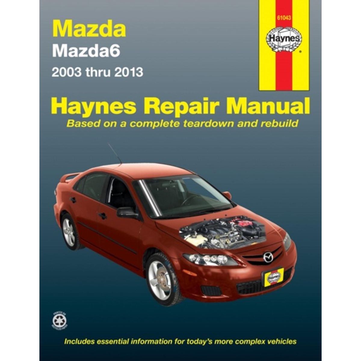 Mazda6 (2003-2013) Haynes Repair Manual (USA)