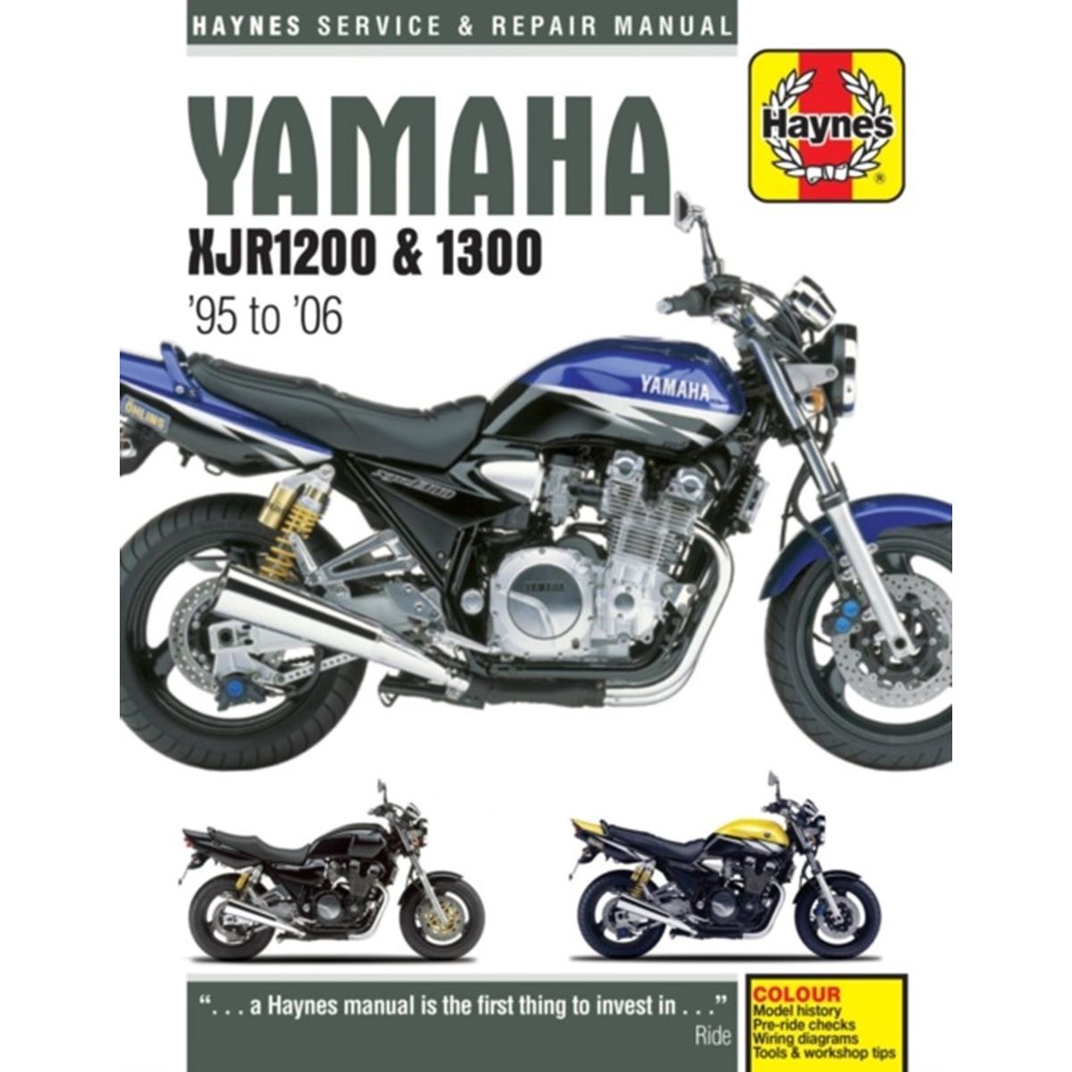 Yamaha XJR1200 & XJR1300 (95 - 06) Haynes Repair Manual