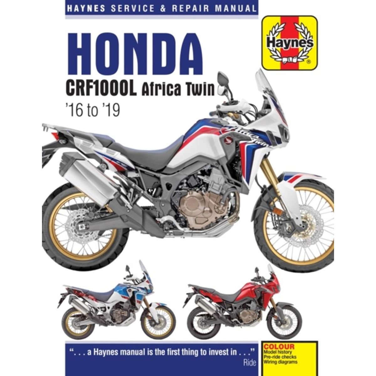 Honda CRF1000L Africa Twin Service & Repair Manual (2016 to 2018)