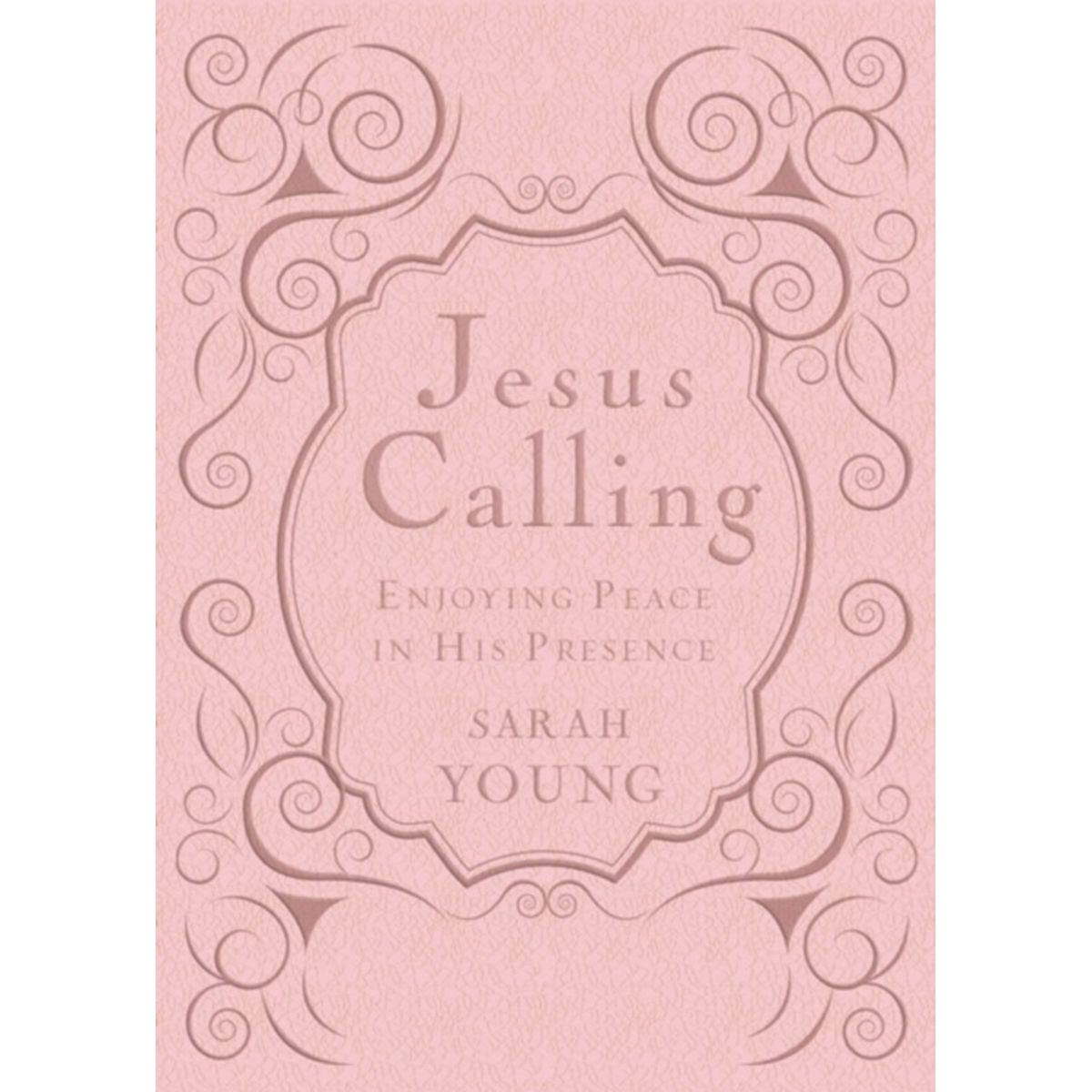 Jesus Calling, Pink Leathersoft, with Scripture References