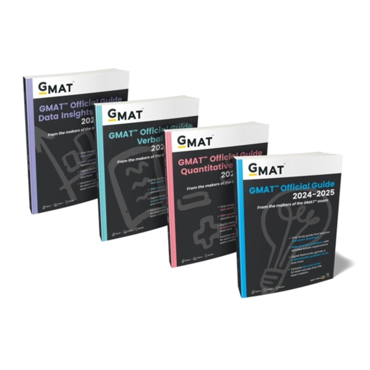 GMAT Official Guide 2024-2025 Bundle: Books + Online Question Bank