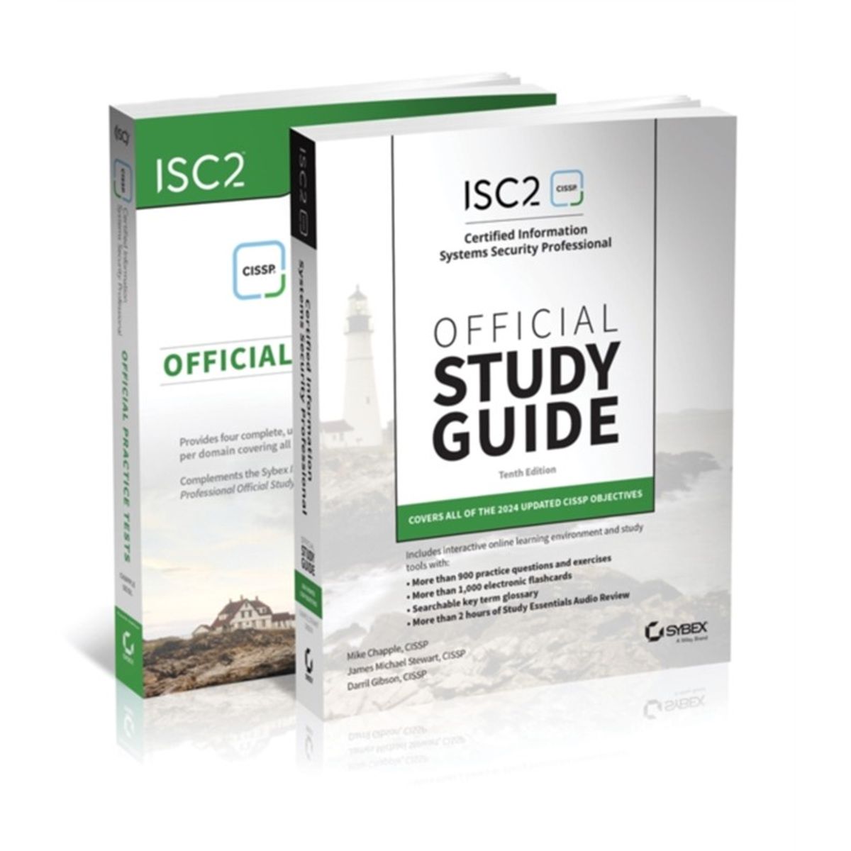 ISC2 CISSP Certified Information Systems Security Professional Official Study Guide & Practice Tests Bundle