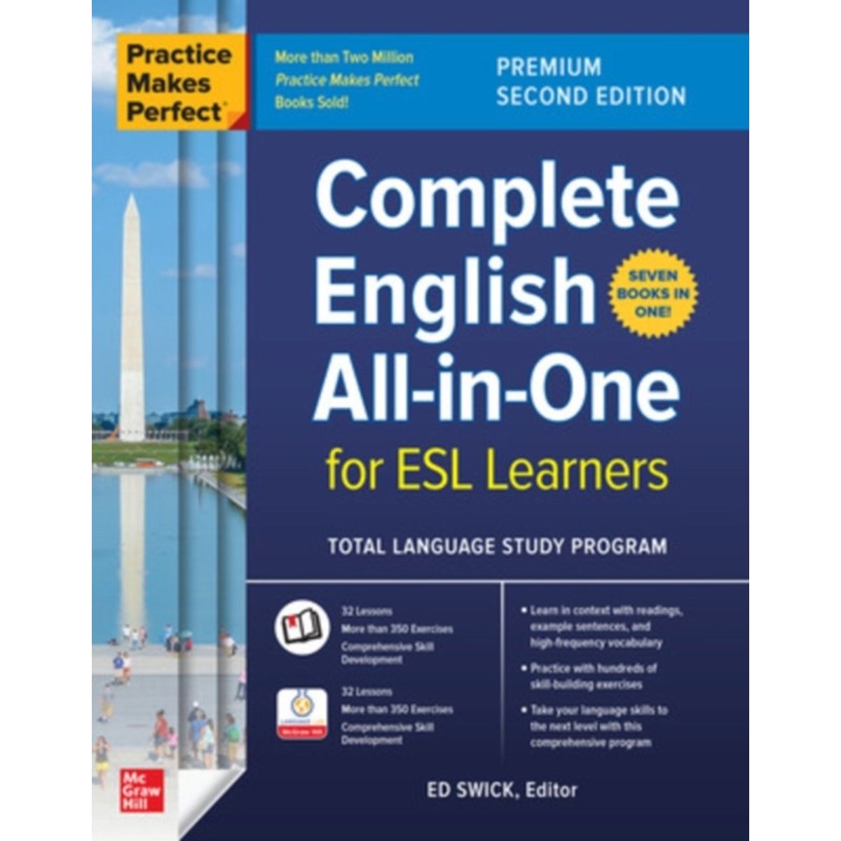 Practice Makes Perfect: Complete English All-in-One for ESL Learners, Premium Second Edition