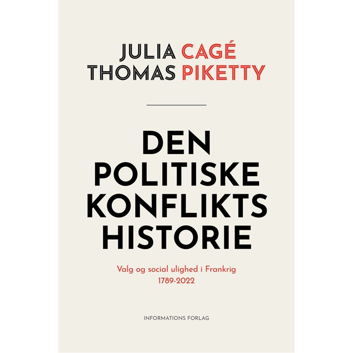 Den politiske konflikts historie