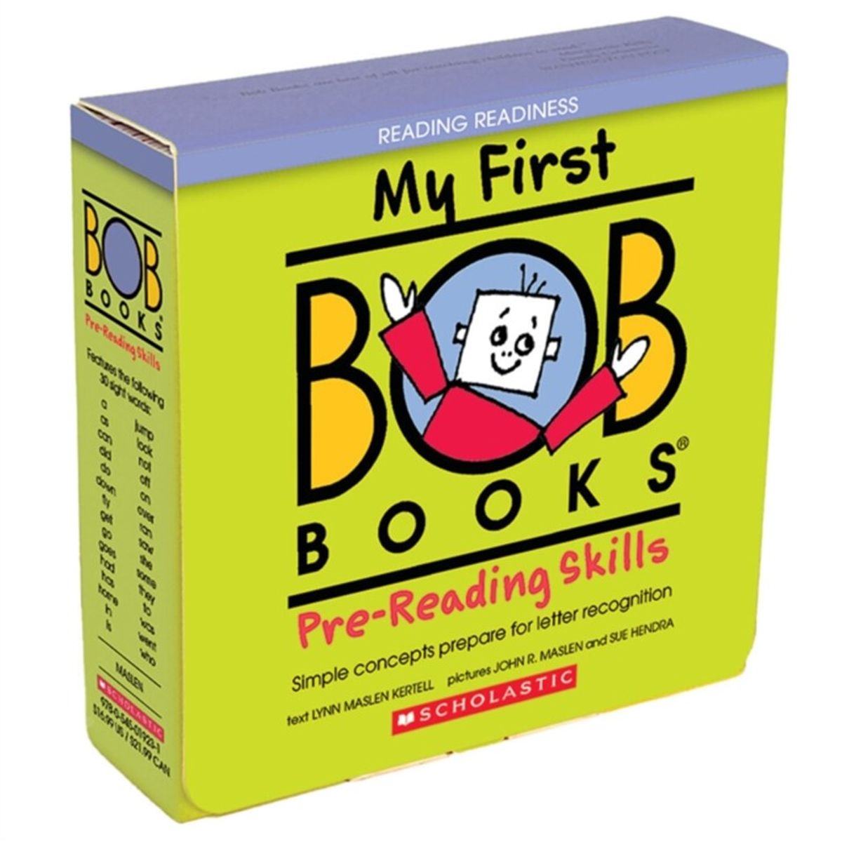 My First Bob Books: Pre-Reading Skills (12 Book Box Set)