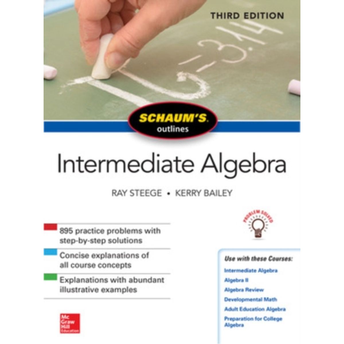 Schaum's Outline of Intermediate Algebra, Third Edition