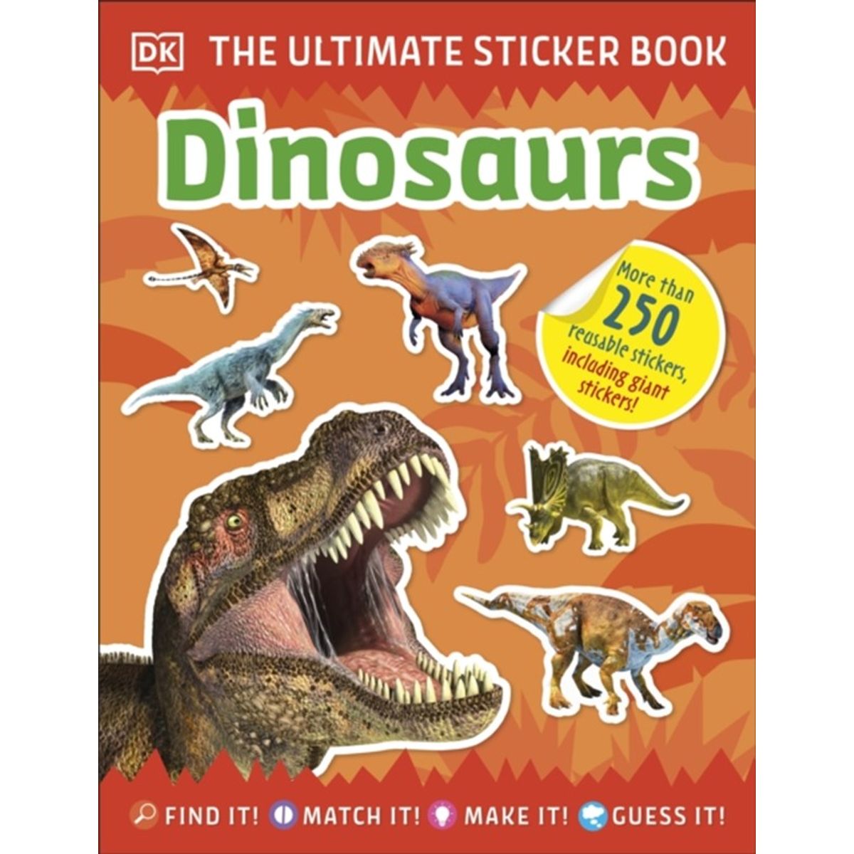 Ultimate Sticker Book Dinosaurs