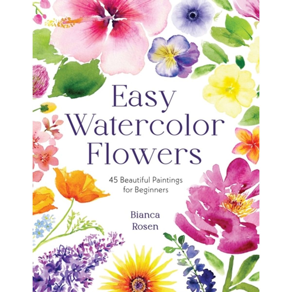 Easy Watercolor Flowers