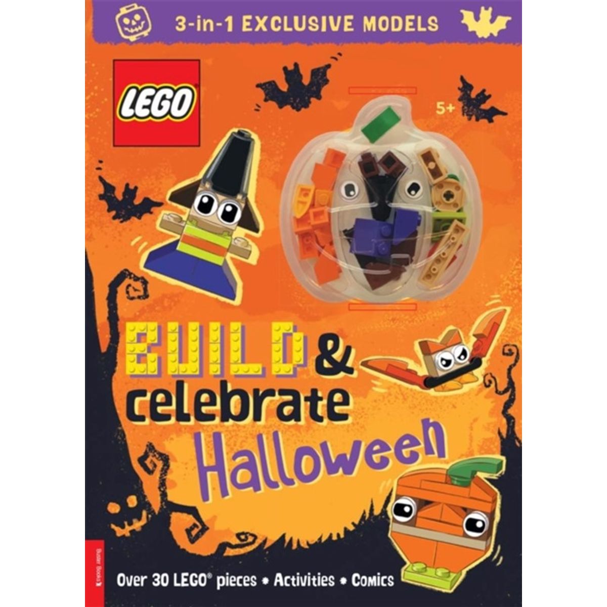 LEGO® Books: Build & Celebrate Halloween (includes over 30 pieces)