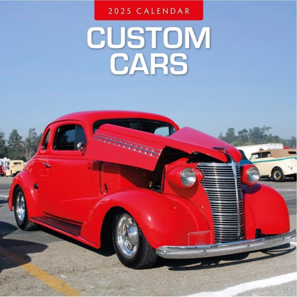 Custom Cars 2025 Square Wall Calendar