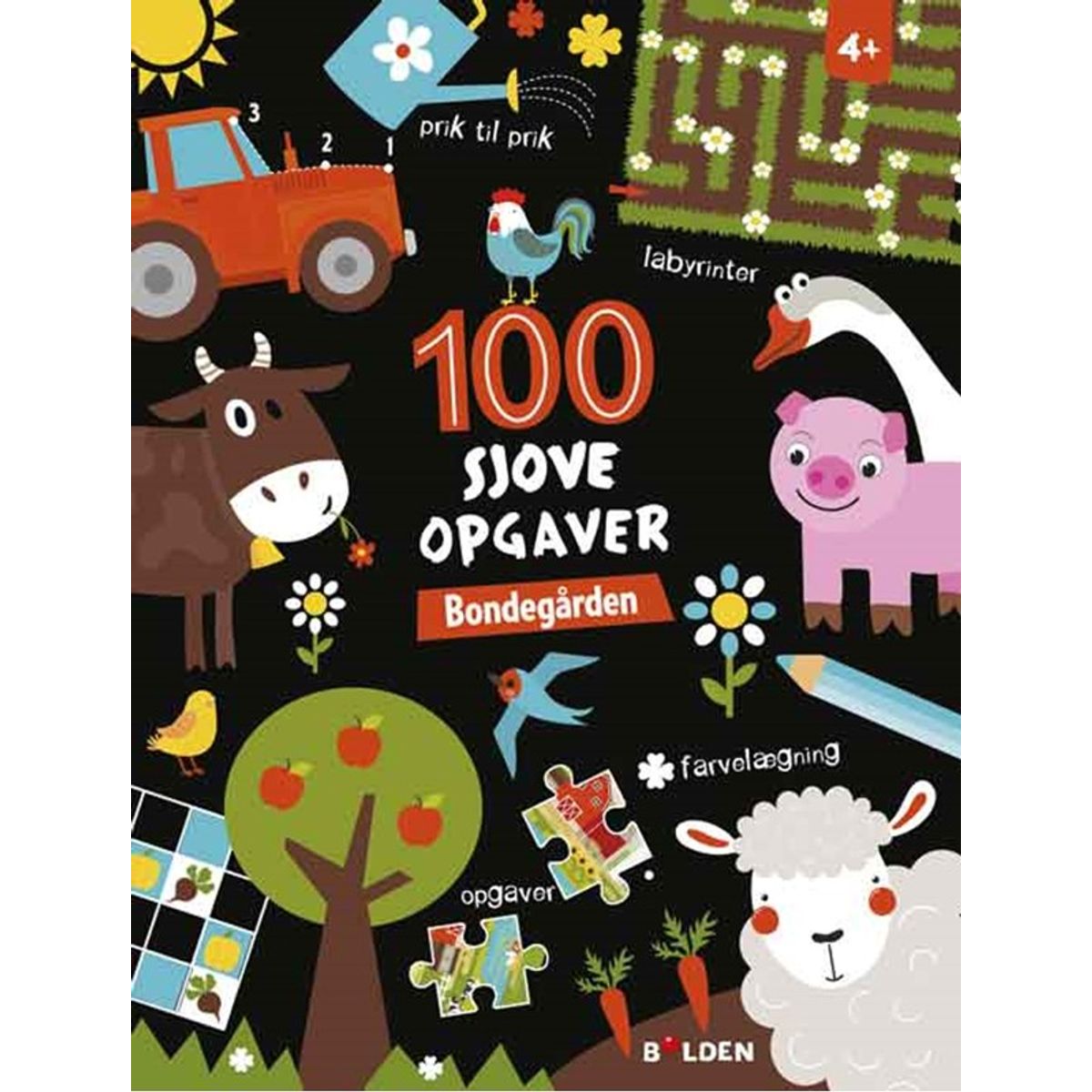 100 sjove opgaver: Bondegården (fra 4 år)