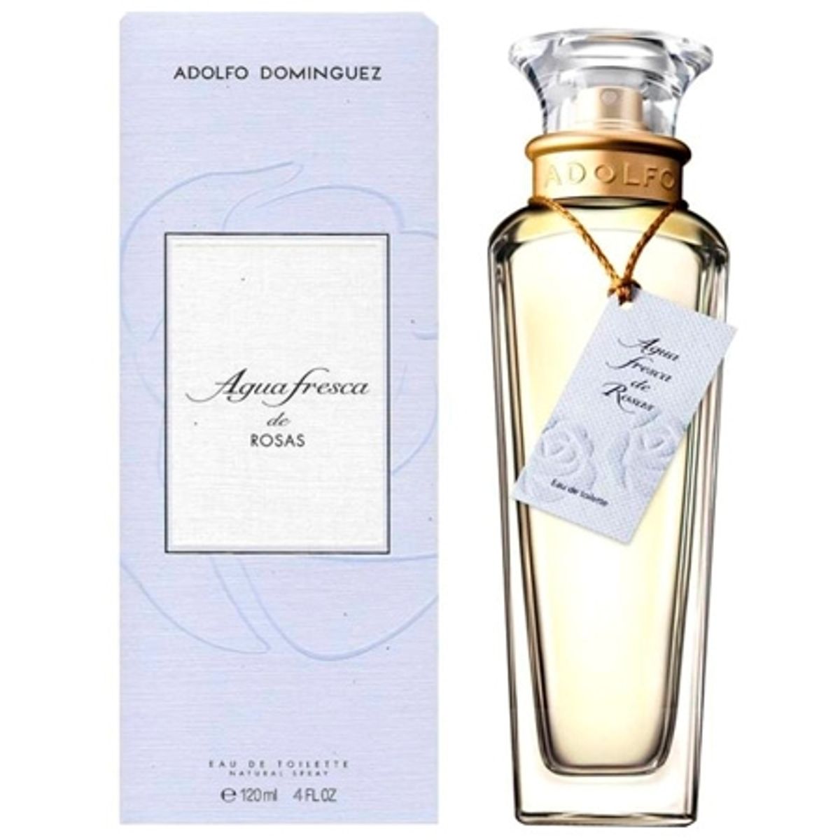 Adolfo Dominguez Agua Fresca de Rosas - Eau de Toilette 120ML