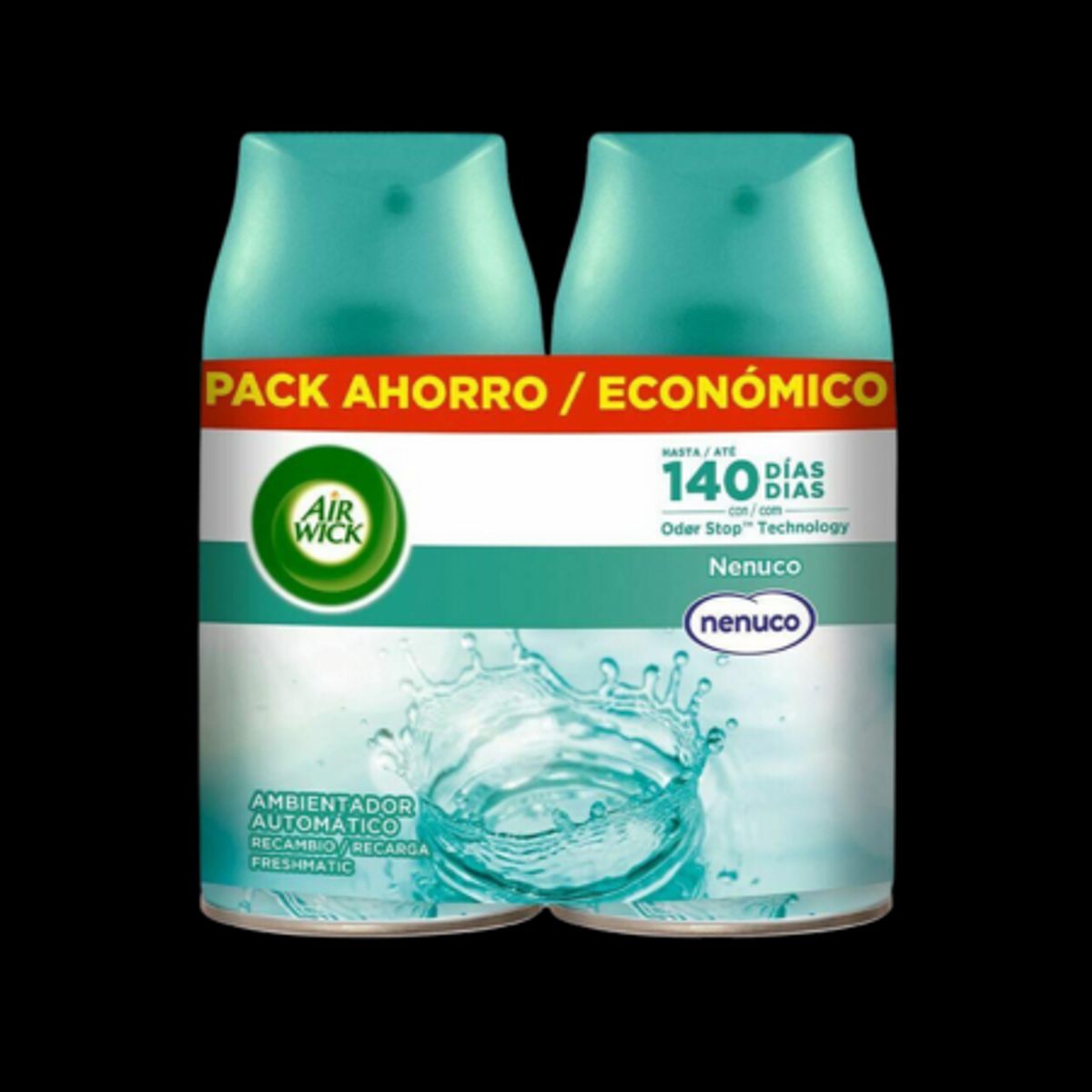 Air Wick Nenuco Luftfrisker - 2x250ml