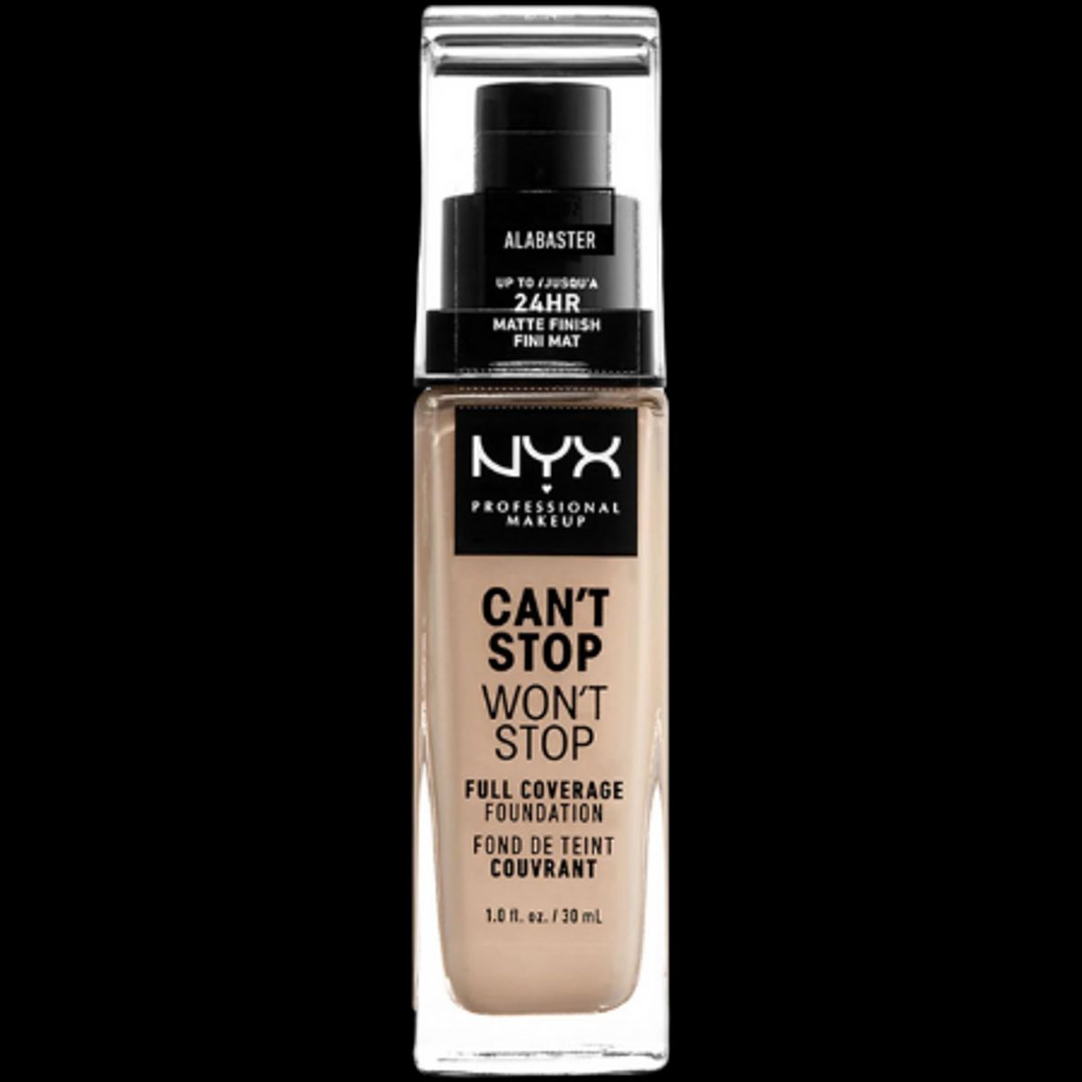 NYX Can't Stop Won't Stop Foundation - Alabaster