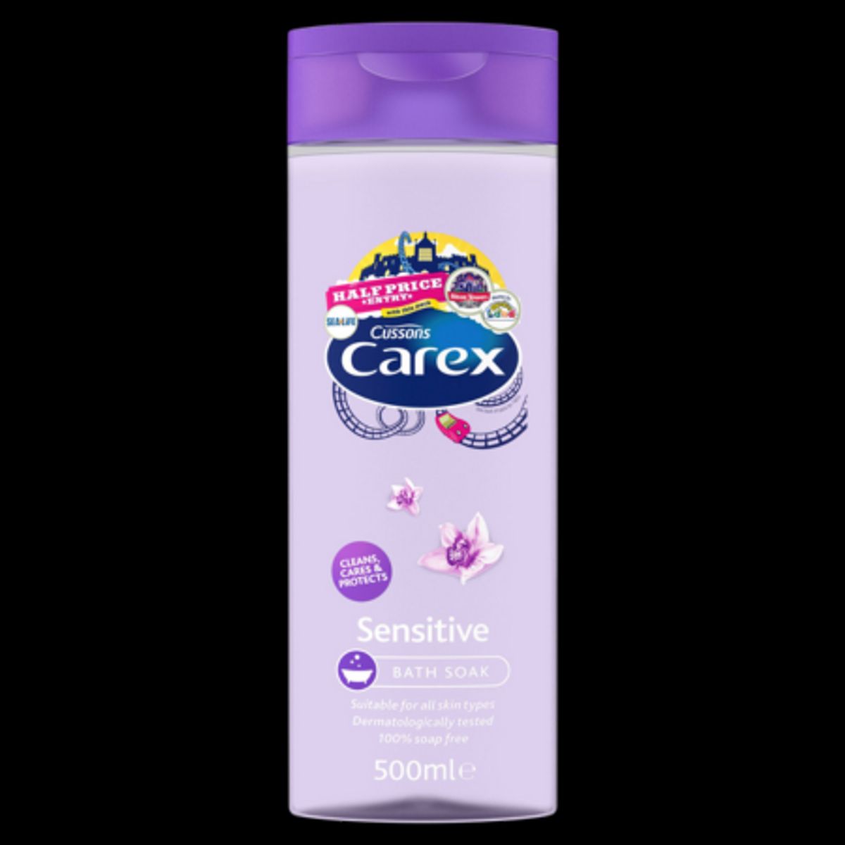 Carex Bath Foam Shampoo Sensitive - 500ml