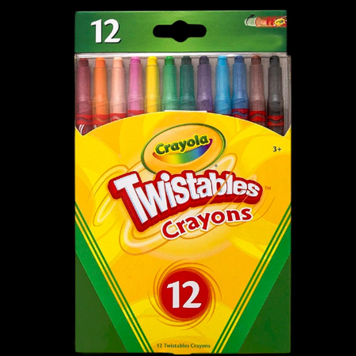 Crayola Twistables Farveblyanter - 12 stk