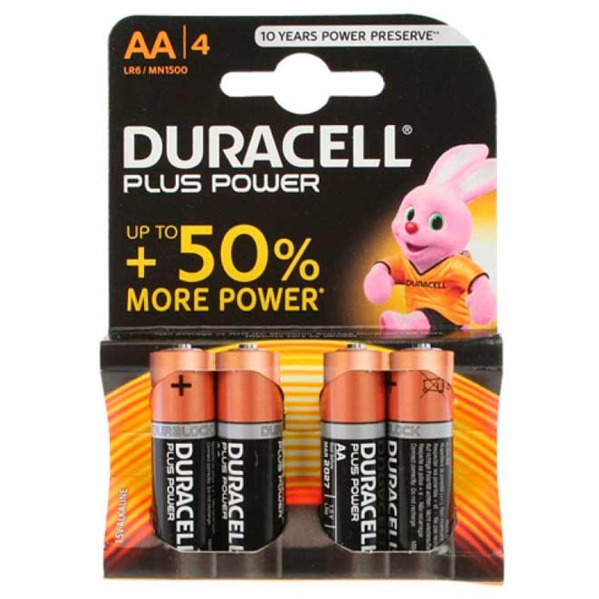 Duracell Plus LR6 4xAA