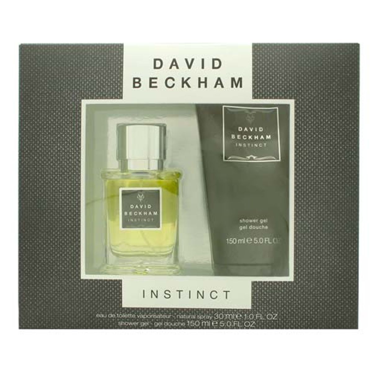 David Beckham Instinct Gaveæske - Eau de Toilette 30ml + Shower Gel 150ml