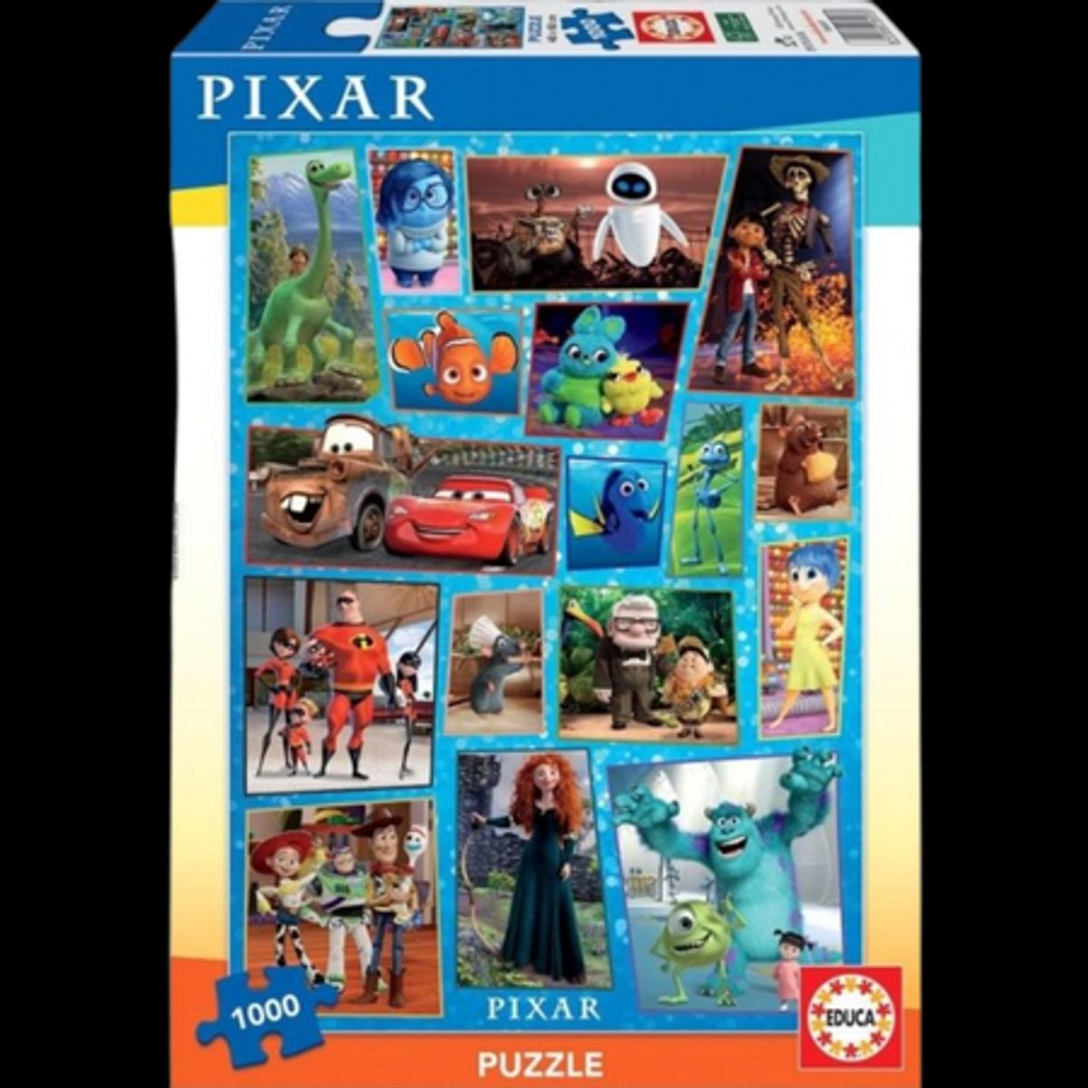 Educa Disney Pixar Puslespil 1000 Brikker