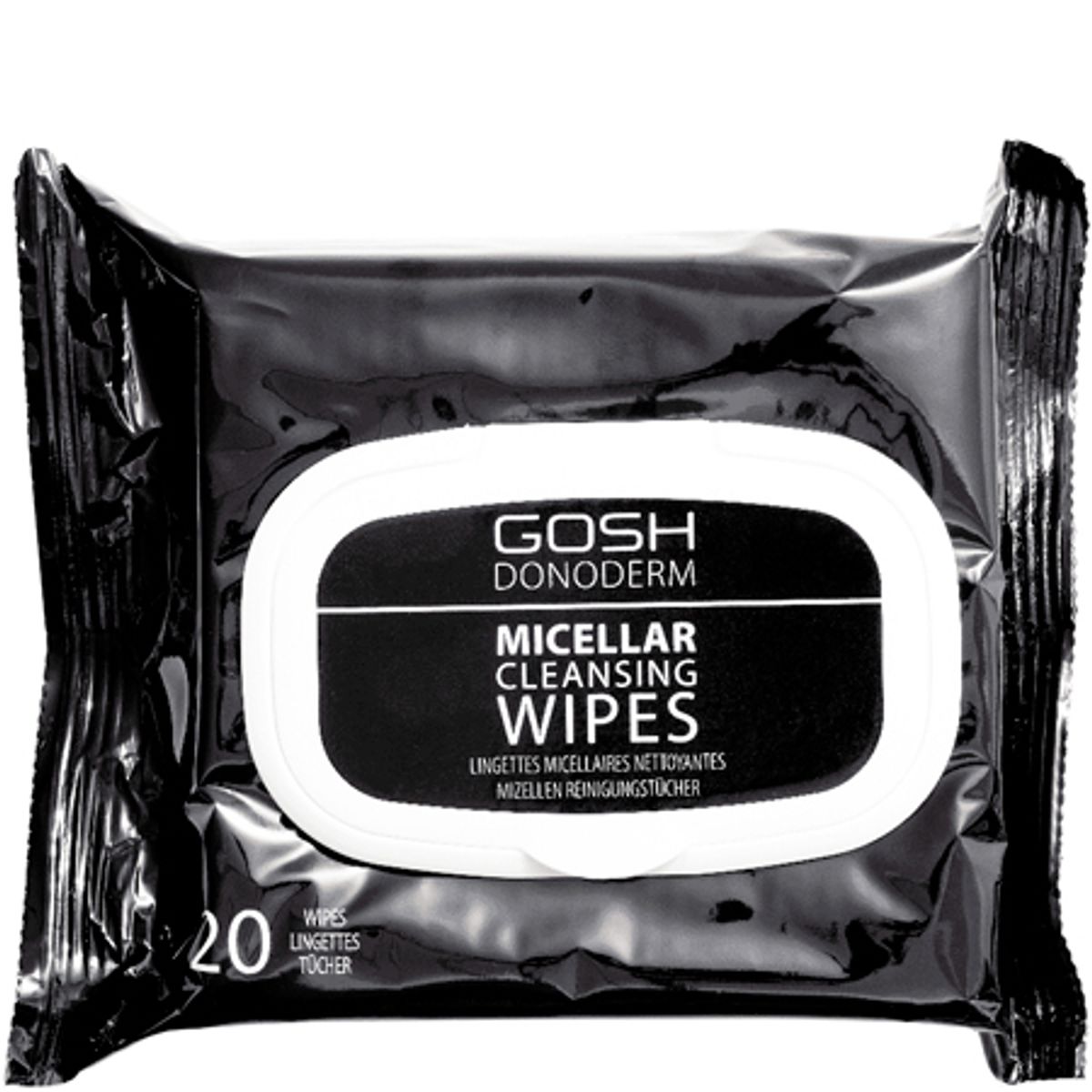 GOSH Donoderm Micellar Cleansing Wipes - 20stk