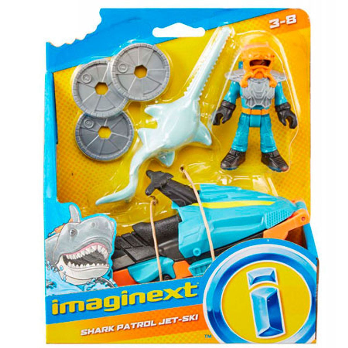 Imaginext Shark Patrol Jet-ski Figur