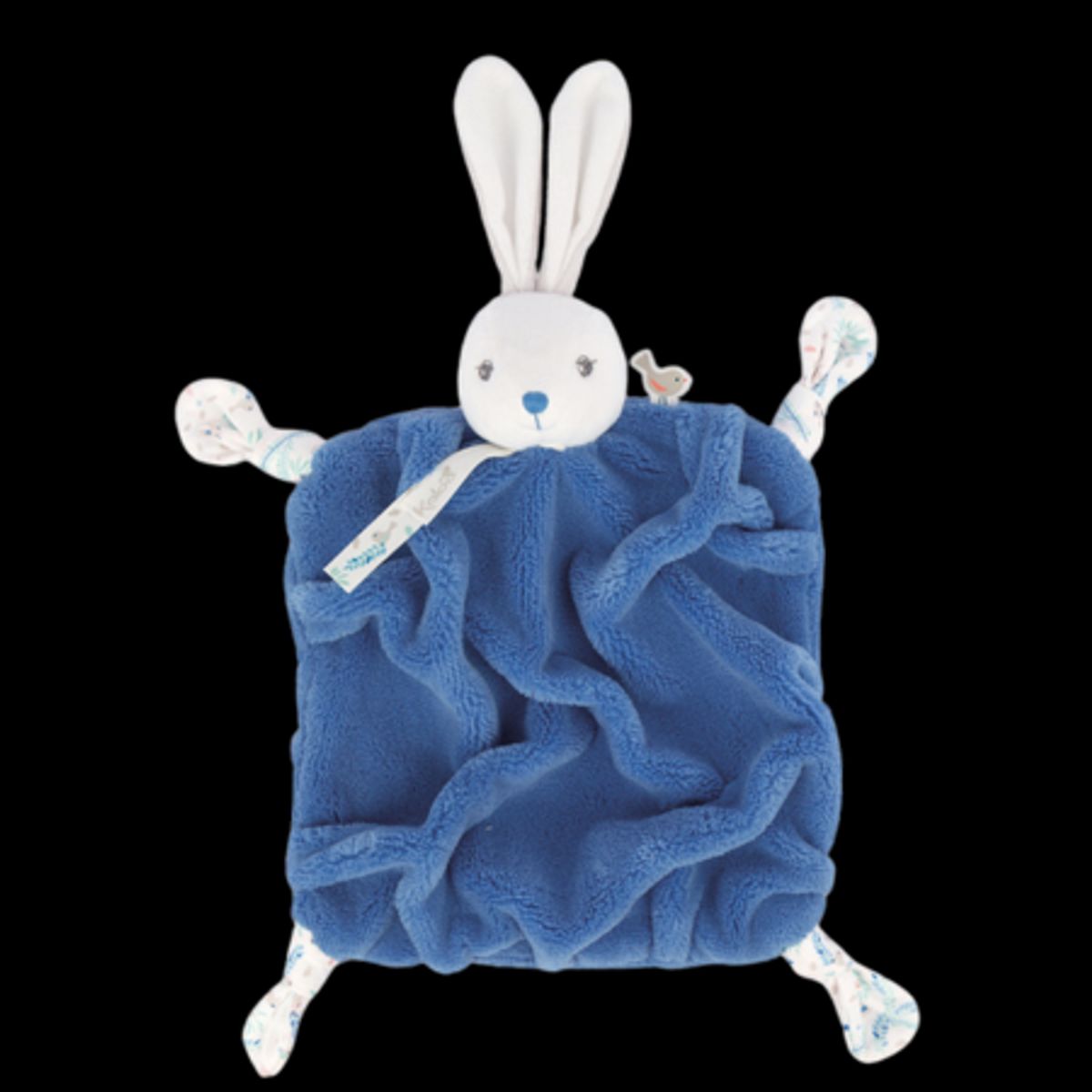 Kaloo Plume DouDou Rabbit Ocean Blue Bamse - 22 cm